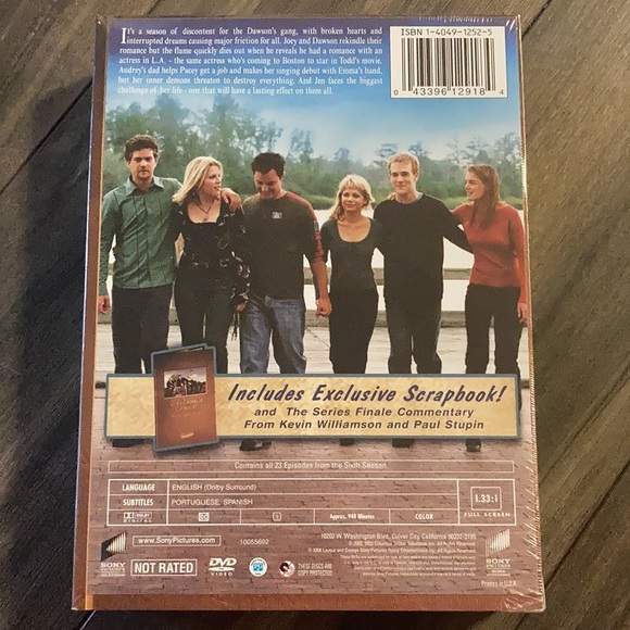 Dawson’s Creek Final/6th Season DVD Set - Picture 2 of 2